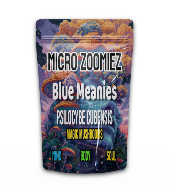 Blue Meanie Psilocybin Shrooms