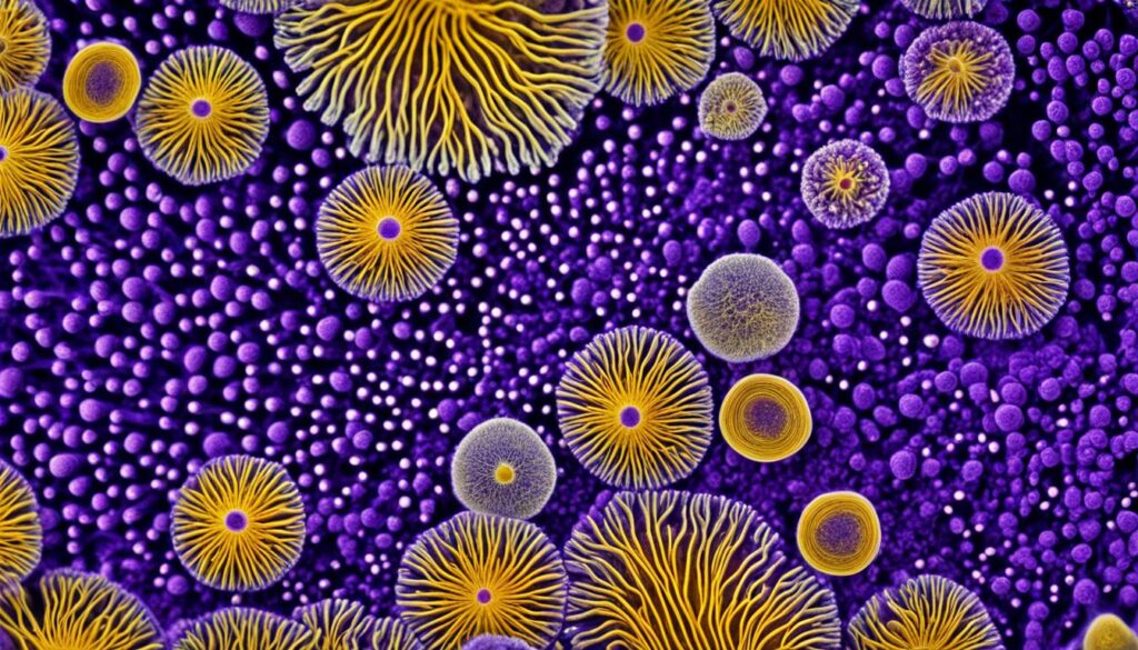 Psilocybin spore microscopy